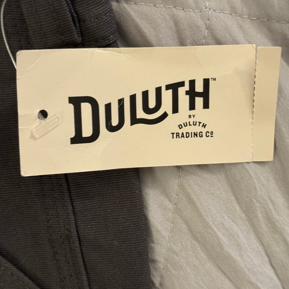 Duluth Trading Co Gray Fire hose Flex Skinny Cargo Pants - Picture 7 of 9